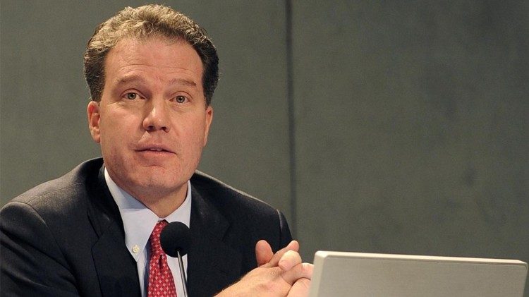 Greg Burke, direttore della sala Ufficio Stampa della Santa Sede