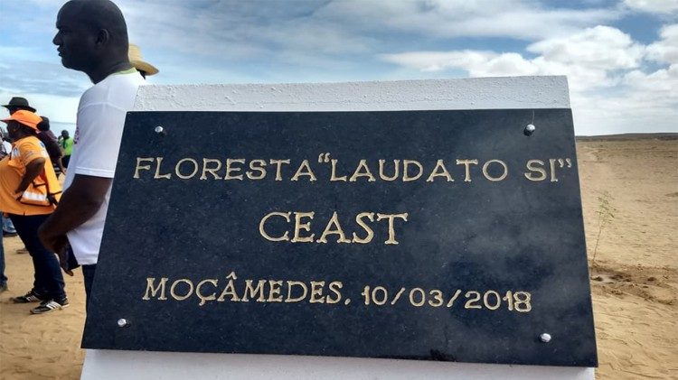 Les évêques de la Conférence épiscopale d’Angola et Sao Tomé ont également créés une forêt «Laudato Si'» à Moçamedes, dans le sud-ouest du pays, le 10 mars 2018.