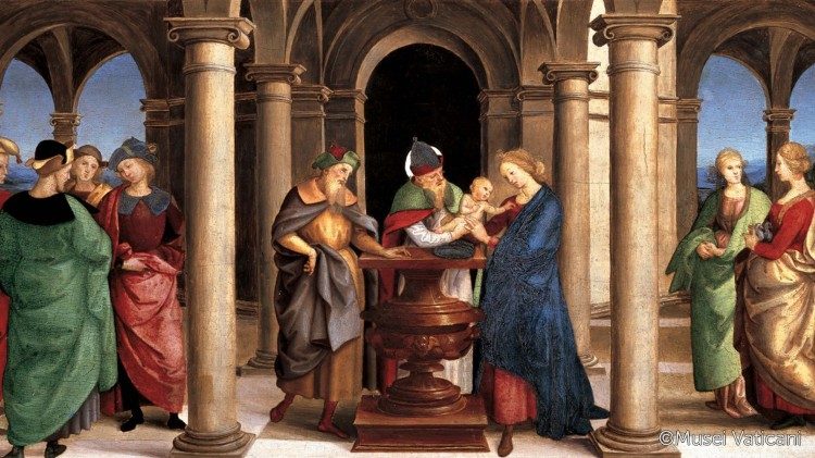 La Présentation de Jésus au Temple, Raphaël, Pinacothèque du Vatican 