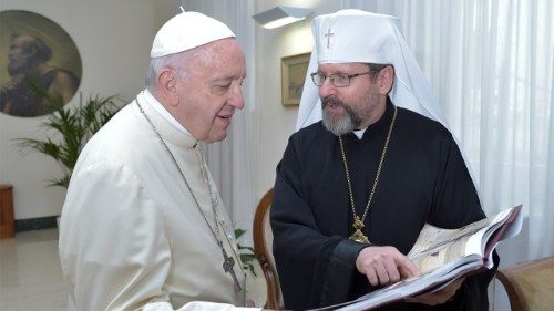Ukrainisch griechisch-katholische Synode beginnt mit dem Papst