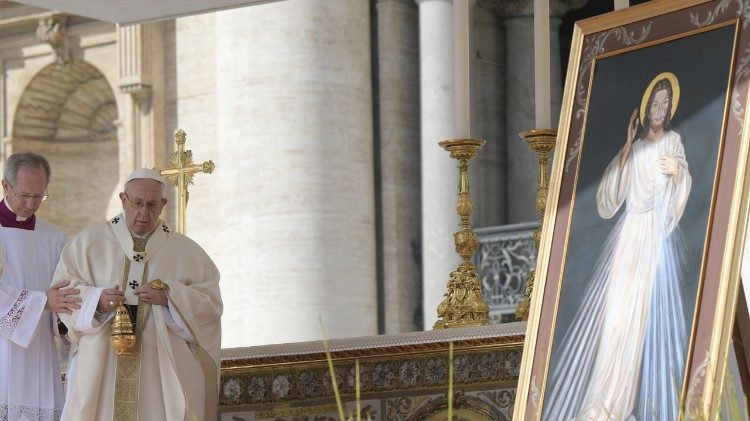 Dievo gailestingumo sekmadienis Vatikane 2018 m.