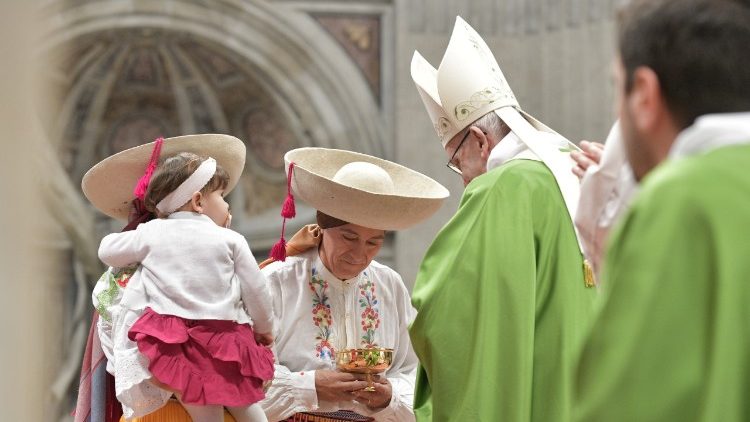 Papa celebrou o Dia Mundial do Migrante com missa na Basílica Vaticana