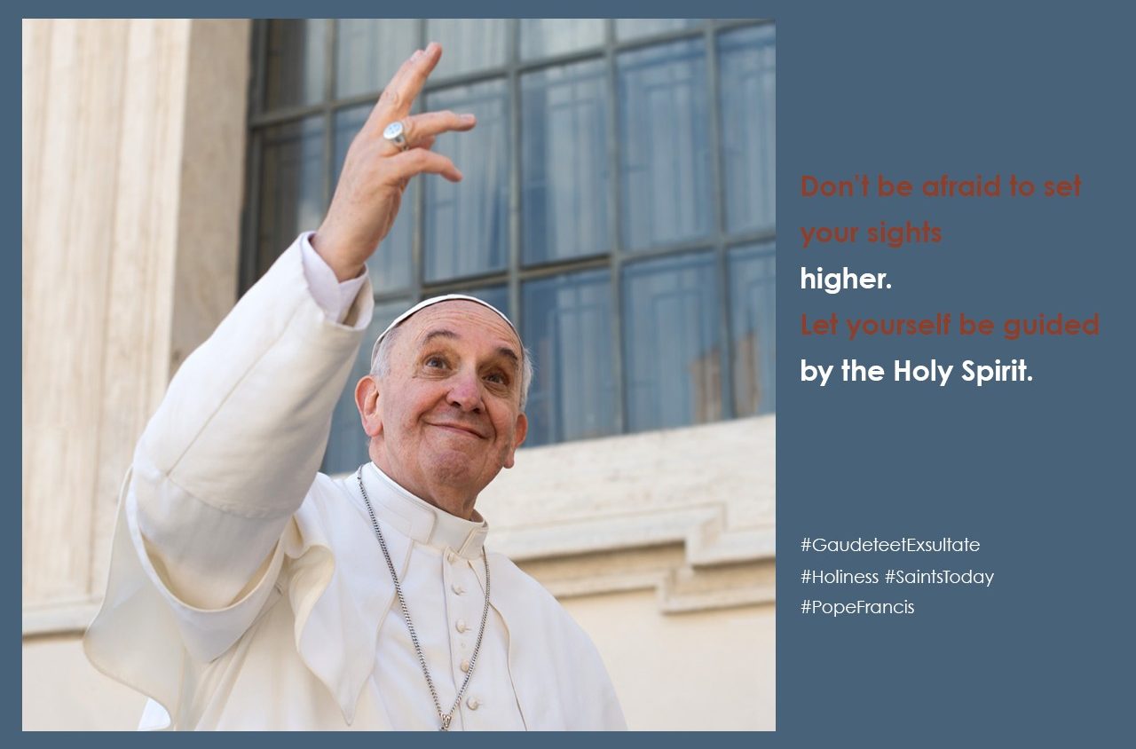 New from Pope Francis: Gaudete et Exsultate