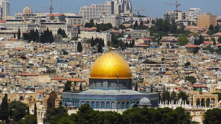 Será tratada também a questão de Jerusalém e da Palestina