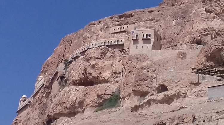 Manastiri mbi Malin e Tundimeve të Krishtit, në Jeriko