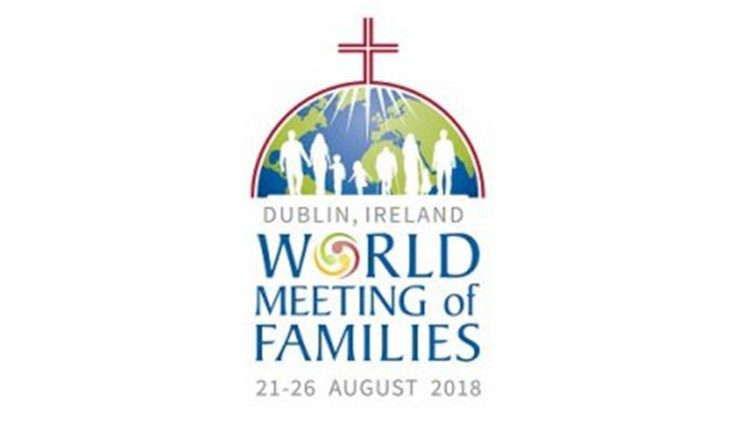 Logo for the IX World Meeting of Families