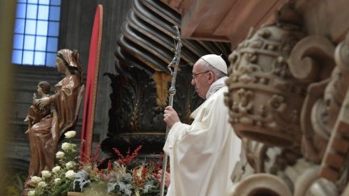 Pope's homily for New Year's Day Mass, 2018 : full text