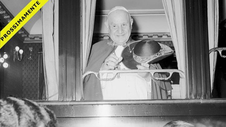 XXIII. János pápa zarándokvonaton
