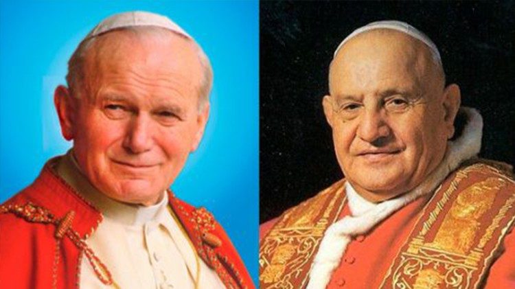 Popiežiai šventieji Jonas Paulius II ir Jonas XXIII