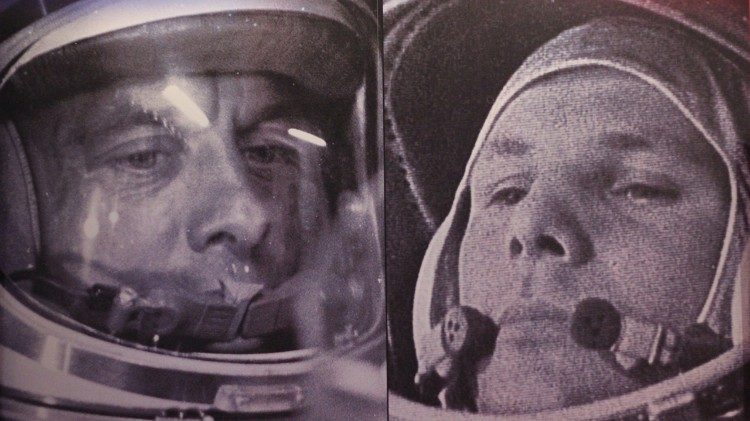 Yuri Gagarin e Neil Armstrong
