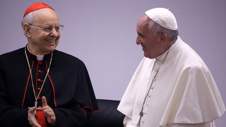 Ferenc pápa és Baldisseri bíboros