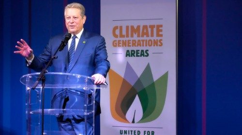 Al Gore: que el mundo escuche al Papa Francisco sobre la defensa del ambiente