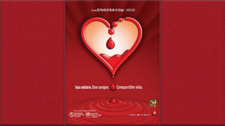O Dia Mundial do Doador de Sangue será celebrado na próxima quinta-feira, 14 de junho