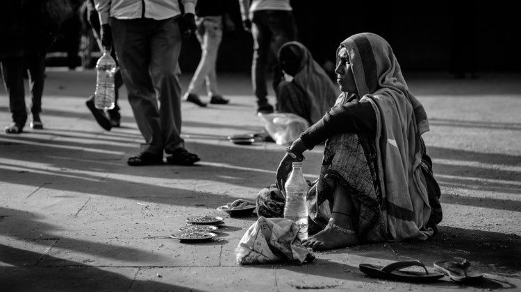 Fattiga i Indien