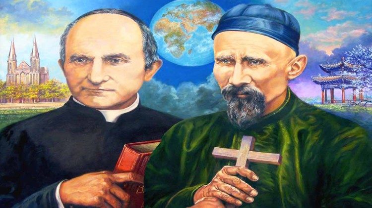  Padre Arnaldo Janssen e Padre José Freinademetz, seu primeiro missionário na China 