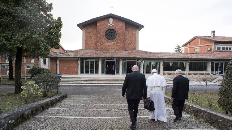 Casa del Divin Maestro ad Ariccia (Roma), sede anche quest'anno degli Esercizi spirituali di Quaresima
