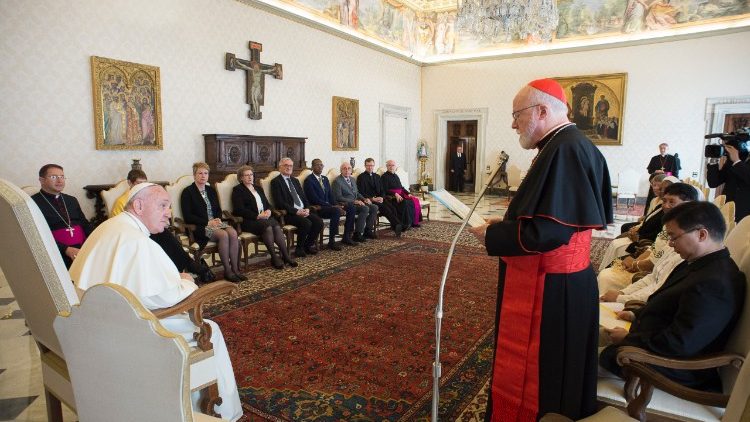 Le 21 avril 2018, le Pape recevait les membres de la Commission pour la Protection des mineurs