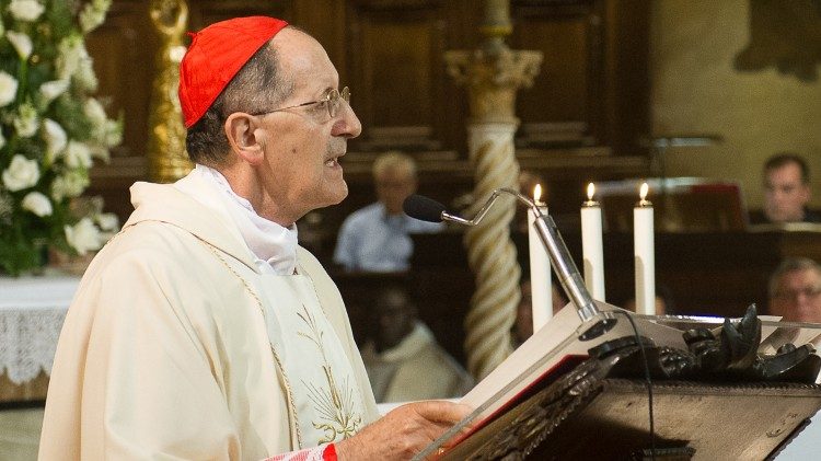 Le cardinal Beniamino Stella, préfet de la Congrégation pour le Clergé