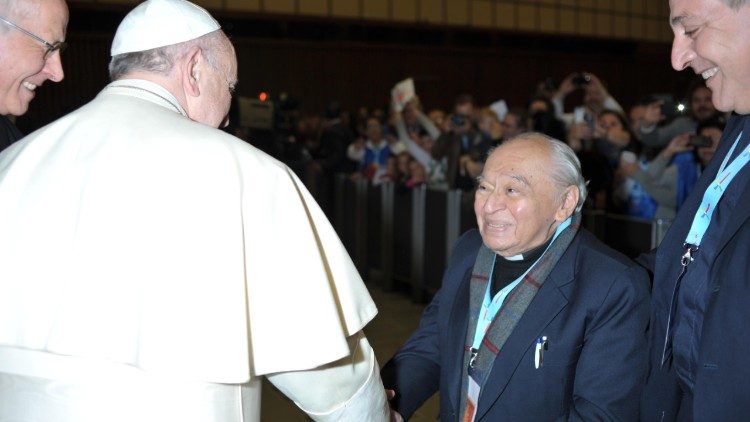 Встреча Папы с о. Гутьерресом (2014)