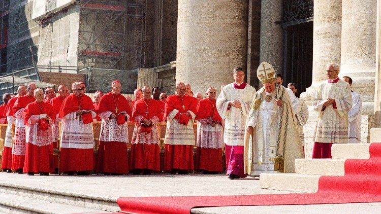 Papa Giovanni Paolo II - Concistoro 1998-06-09