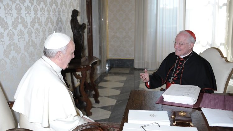 Kardinolas Ouellet yra vienas iš popiežiaus bendradarbių Romos kurijoje