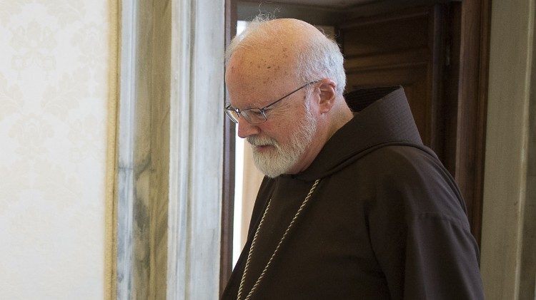 Le cardinal Sean Patrick O'Malley, archevêque de Boston (États-Unis), président de la commission pontificale pour la protection des mineurs. 