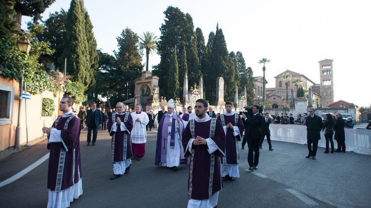 Gavėnios  procesija į Šv. Sabinos baziliką