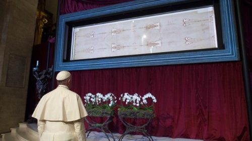 Pápai köszönet a Torinói Lepel előtt Nagyszombatra meghirdetett imáért