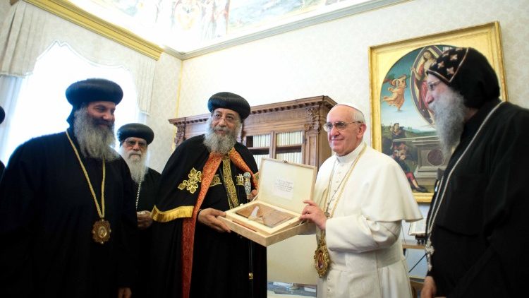 Papie? Franciszek z patriarch? Tawardosem II