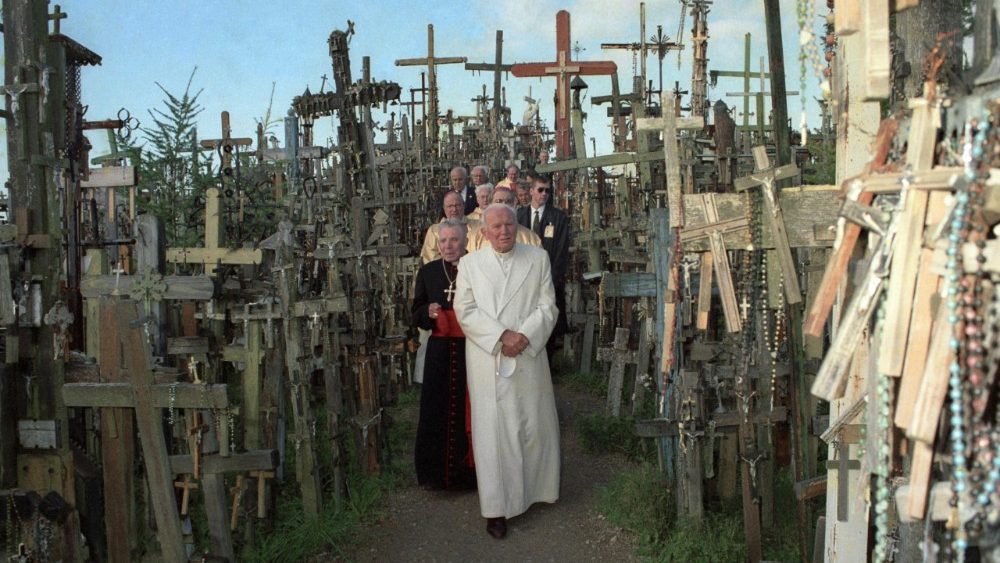 Papa Giovanni paolo ii lituania lettonia estonia 1993