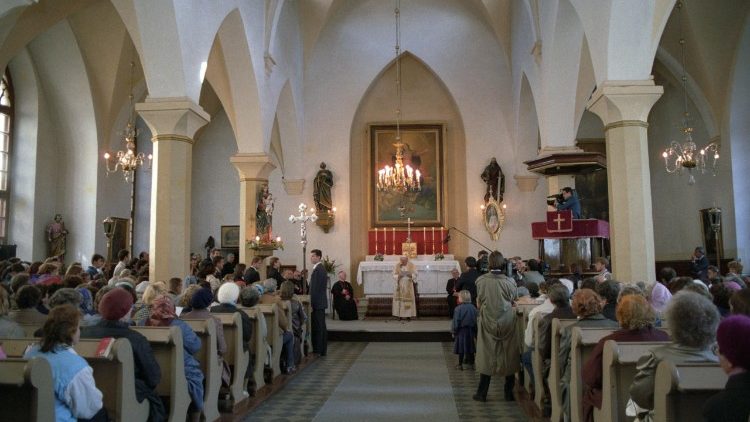 II. János Pál Észtországban 1993-ban