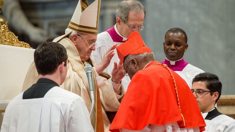 教宗方济各于2015年擢升新枢机