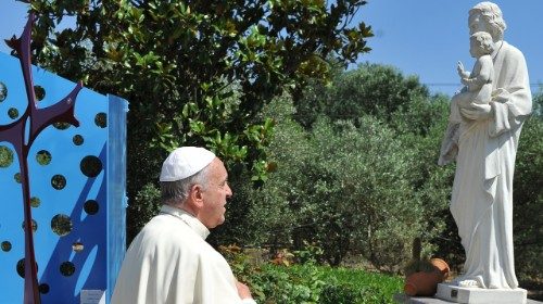 O Papa ao Colégio Belga: São José é um mestre da vida espiritual e do discernimento