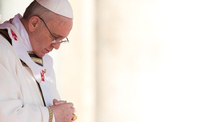 Le Pape François lors de la messe d'ouverture de son pontificat, le 19 mars 2013.