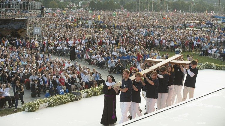 Papa Francisco na Vigília com os Jovens em Cracóvia