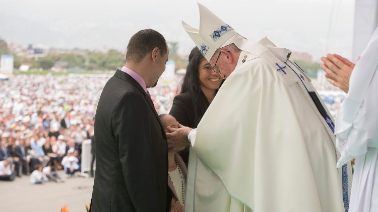 Messa di Papa Francesco in Colombia
