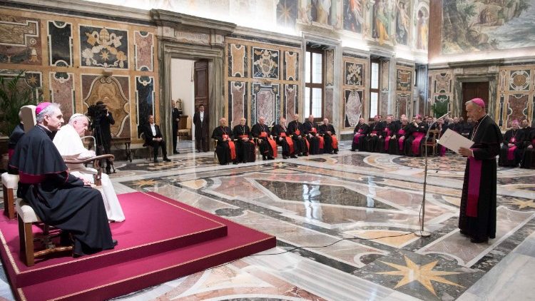 Udienza del Papa alla plenaria della Congregazione per la Dottrina della Fede 