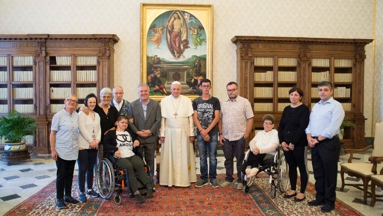 Ferenc pápa két éve is fogadta a közösség képviselőit a Vatikánban