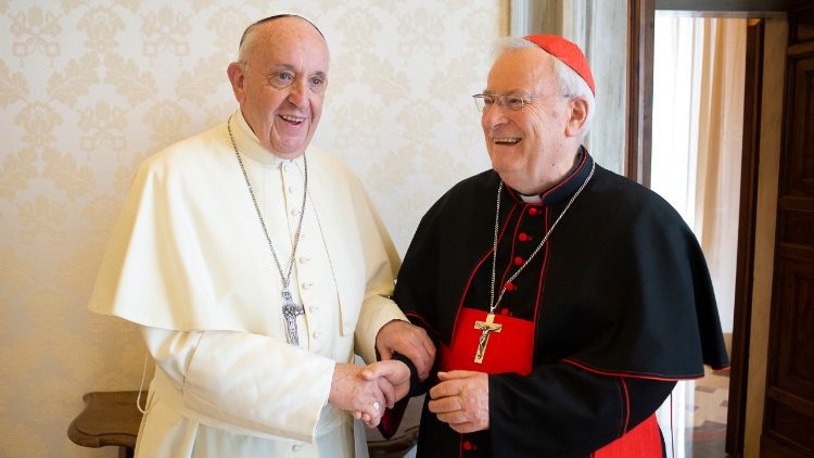 Pápež s kardinálom Gualtierom Bassettim