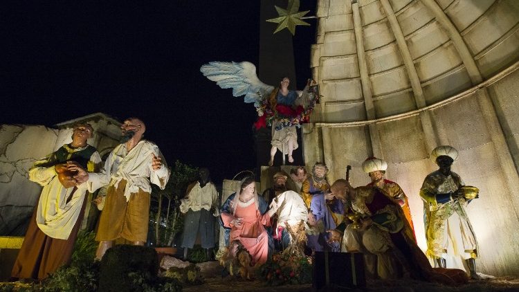 Nativity Scene in St Peter's Square
