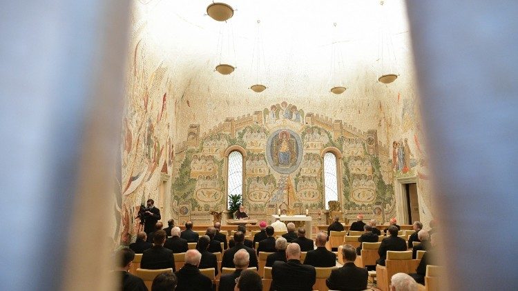 La predica di Quaresima in Cappella Redemptoris Mater 