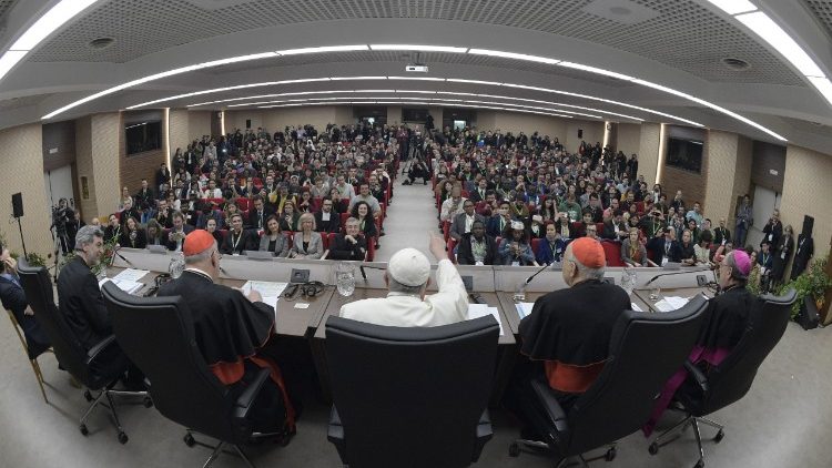 Pope Francis - Pre-synodal meeting with young