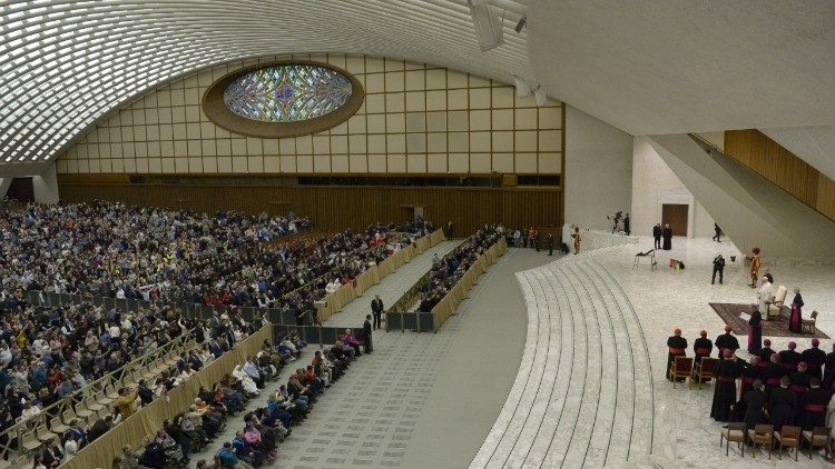 L'audience générale du 7 février en salle Paul VI du Vatican.