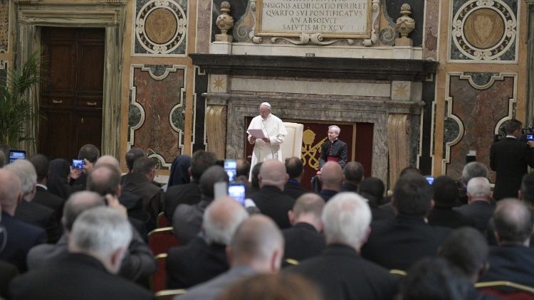 Popiežiaus Pranciškaus audiencija Misijų draugijų nacionaliniams vadovams