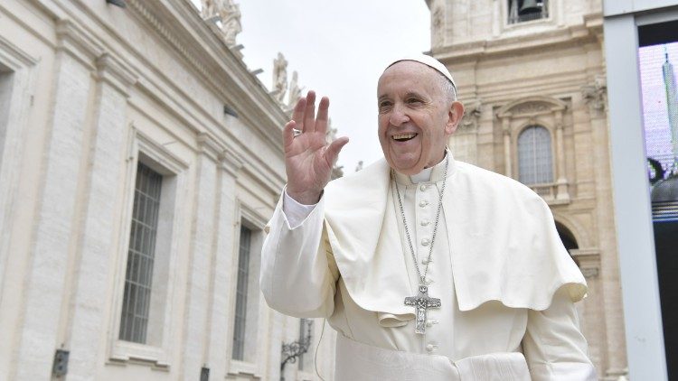 Papa Franjo za vrijeme opće audijencije