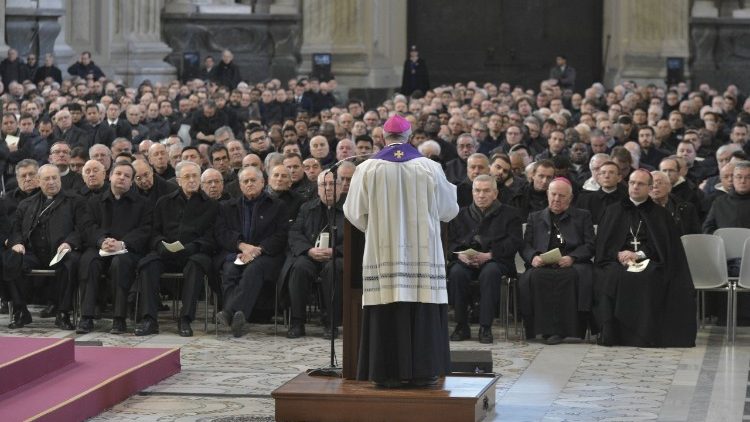 Nga takimi i Papës me klerin e Romës më 15 shkurt 2018
