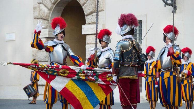 Polaganje prisege gardista Papinske švicarske garde