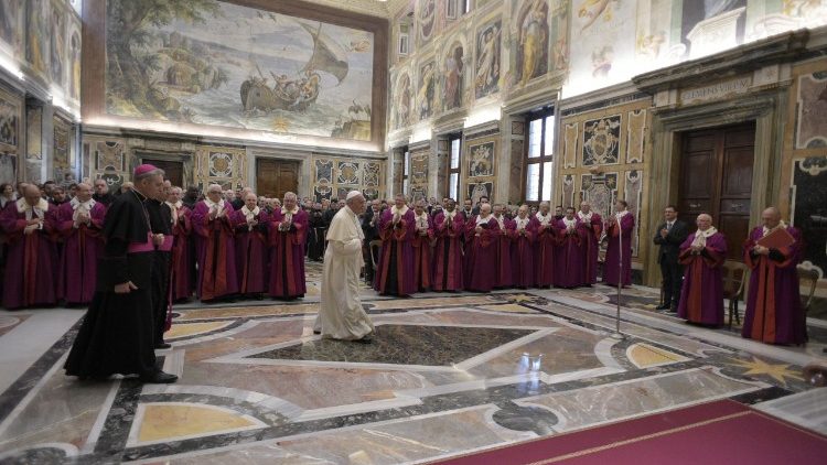Instrucción Audiencia Papa inauguración año judicial Rota Romana nulidad matrimonial