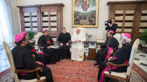 Pope Francis meets bishops from Pakistan in the Vatican - VIDEO