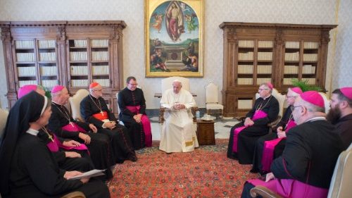 Nordiska biskopskonferensen i hjärtligt möte med påven Franciskus